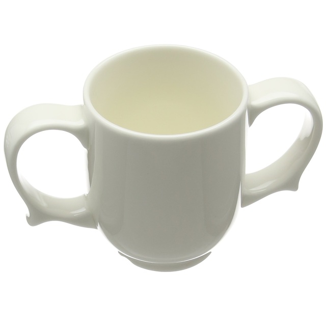 Two-Handled Ceramic Mug